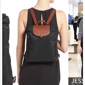 Longchamp Le Pliage Backpack Black